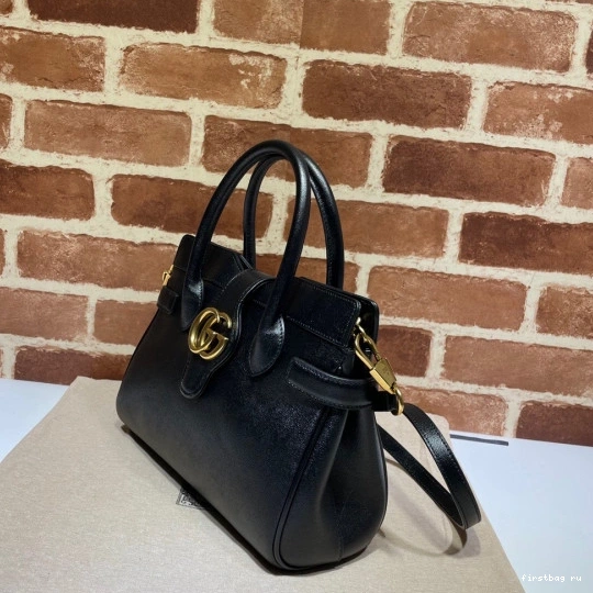 First bag ru G bag top Small with Double handle GUCCI 0802
